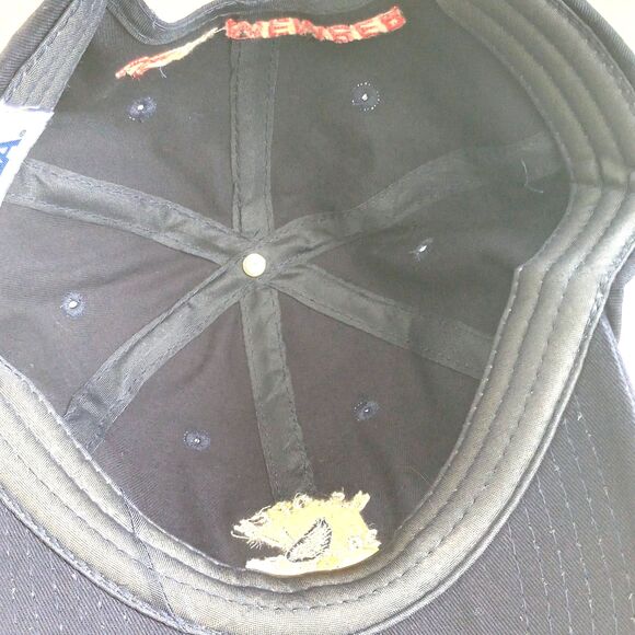 USGA Golf U.S. Open 2020 Strapback Hat Black Winged Foot Adjustable Cap 6 Panel - Picture 6 of 6